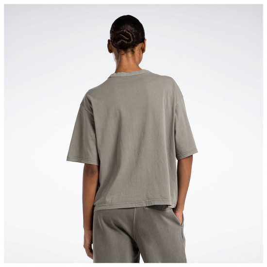 Reebok Γυναικεία κοντομάνικη μπλούζα Classics Natural Dye Boxy Tee